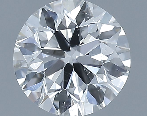 0.6 carat G-SI2 Excellent cut Natūralus Round Deimantas (1)