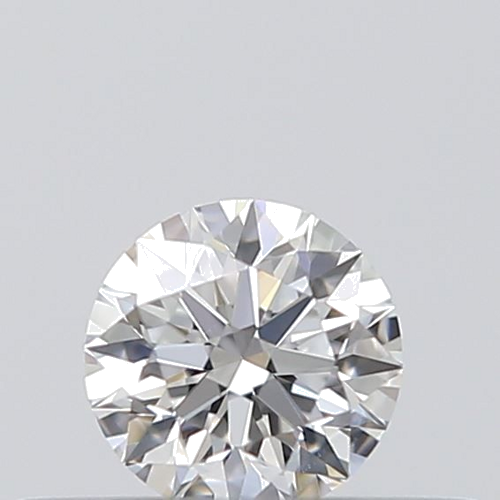 0.19 carat F-IF Excellent cut Natūralus Round Deimantas (1)