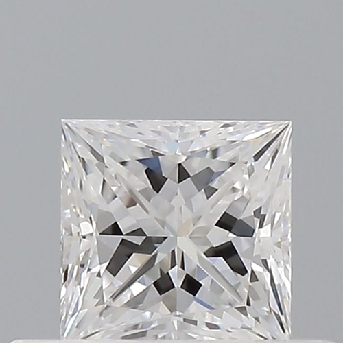 0.42 carat D-VVS2 Natūralus Princess Deimantas (1)