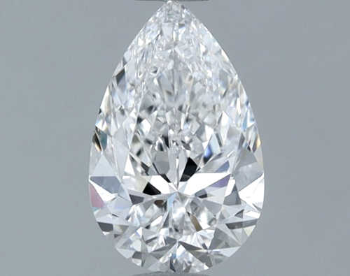 0.6 carat E-SI1 Natūralus Pear Deimantas (1)