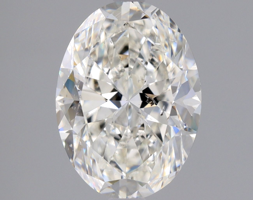 1.5 carat G-SI2 Natūralus Oval Deimantas (1)