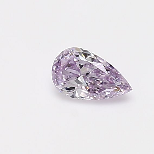0.34 carat Fancy Pinkish Purple-SI2 Natūralus Pear Deimantas (1)