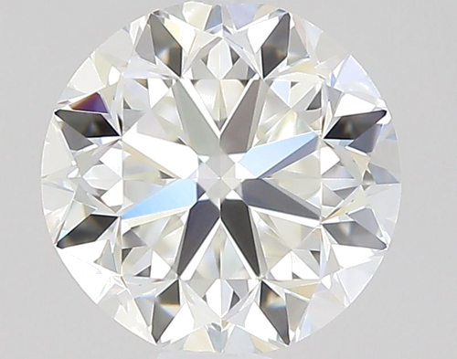 0.5 carat H-VVS1 GD cut Natūralus Round Deimantas (1)