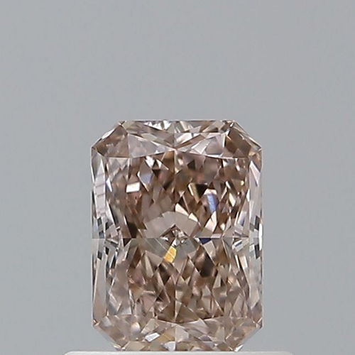 0.62 carat Fancy Dark Pinkish Brown-VS2 Natūralus Radiant Deimantas (1)