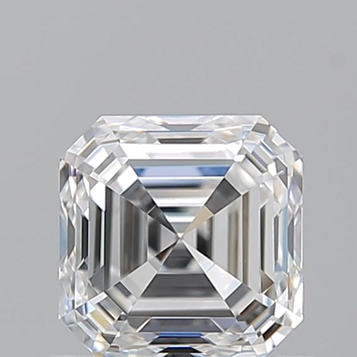 1.01 carat F-VVS1 Natūralus Asscher Deimantas (1)