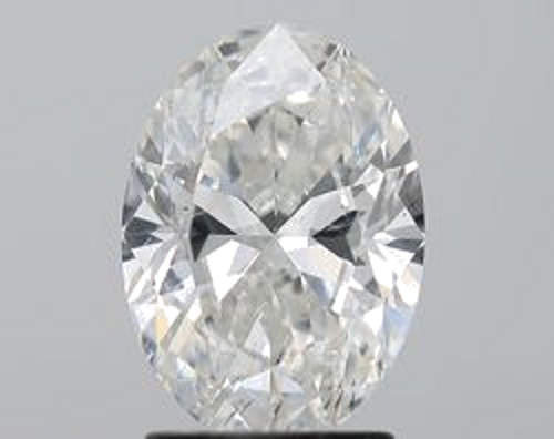 2.04 carat H-SI2 Natūralus Oval Deimantas (1)