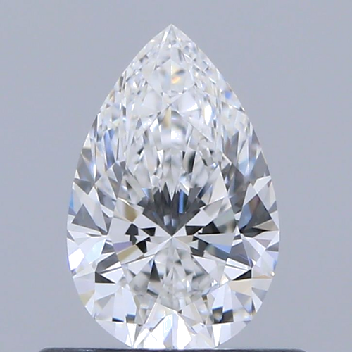 0.52 carat E-IF Natūralus Pear Deimantas (1)