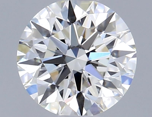 0.43 carat H-VVS2 Excellent cut Natūralus Round Deimantas (1)