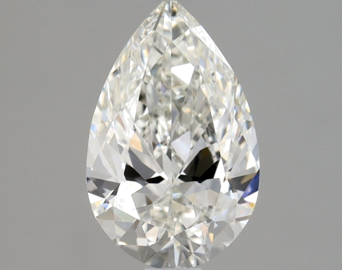 1.0 carat H-VVS1 Natūralus Pear Deimantas (1)