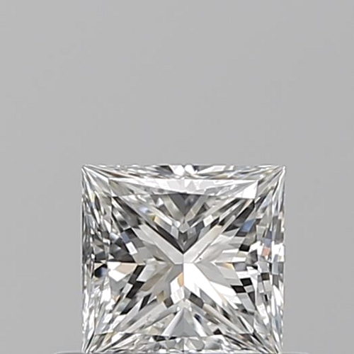 0.5 carat F-VS1 Natūralus Princess Deimantas (1)