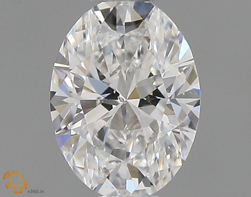 0.3 karato D SI1 - OVAL Deimantas (1)