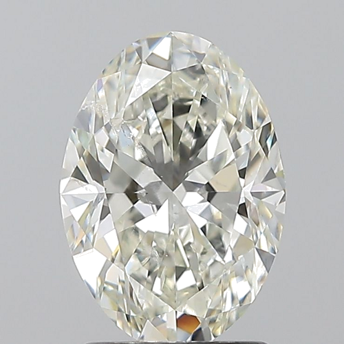 1.7 carat J-SI2 Natūralus Oval Deimantas (1)