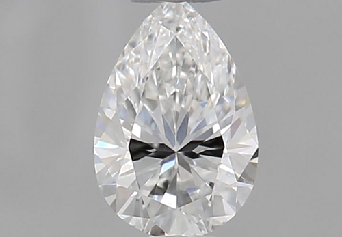 0.3 carat E-VVS1 Natūralus Pear Deimantas (1)
