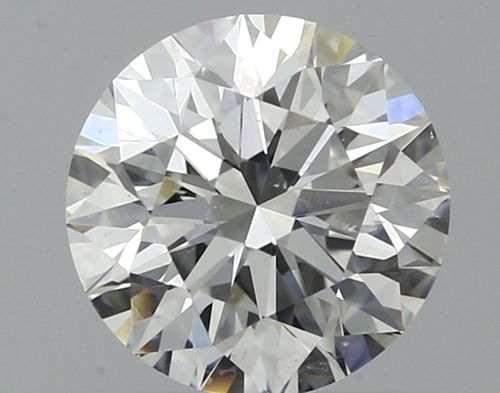 0.57 carat G-SI1 Excellent cut Natūralus Round Deimantas (1)