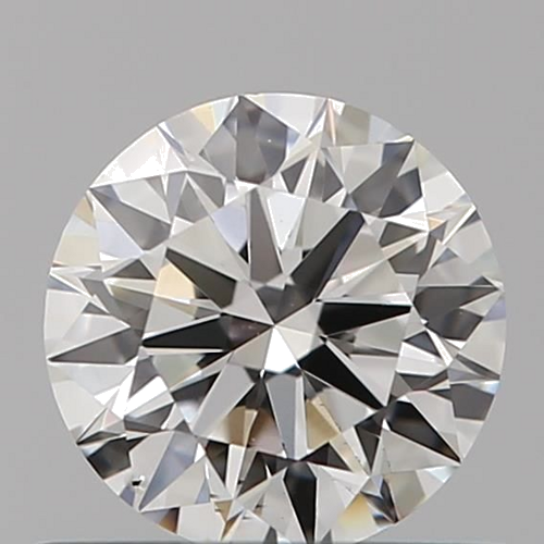 0.52 carat F-SI2 Excellent cut Natūralus Round Deimantas (1)