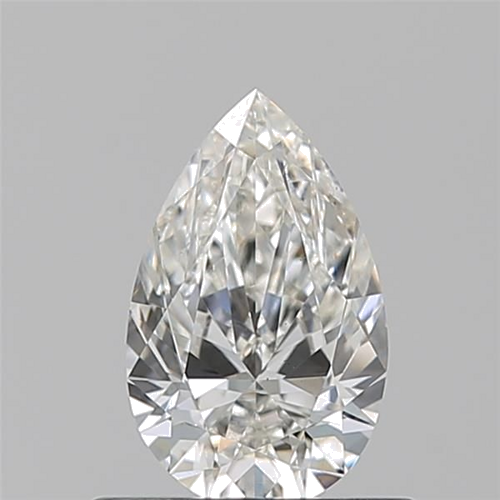 0.6 carat I-VS2 Natūralus Pear Deimantas (1)