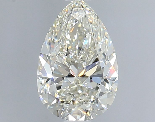 0.9 carat J-VVS2 Natūralus Pear Deimantas (1)