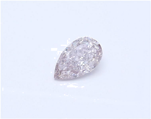 0.51 carat Fancy Light Pink-SI1 Natūralus Pear Deimantas (1)