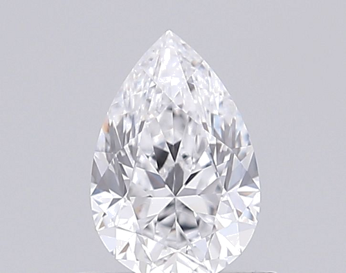 0.6 carat D-VS1 Natūralus Pear Deimantas (1)