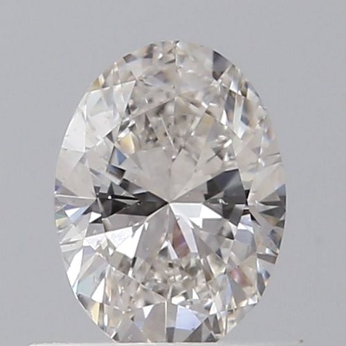 0.48 carat G-SI2 Natūralus Oval Deimantas (1)
