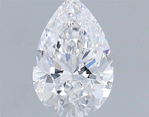 0.55 carat D-VS1 Natūralus Pear Deimantas (1)