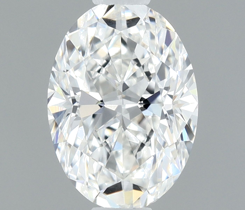 0.5 carat D-VS2 Natūralus Oval Deimantas (1)