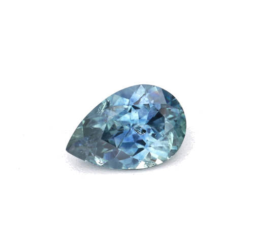 0.43 carat GREEN Pear Safyras (1)