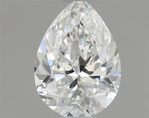 0.4 carat G-VS2 Natūralus Pear Deimantas (1)