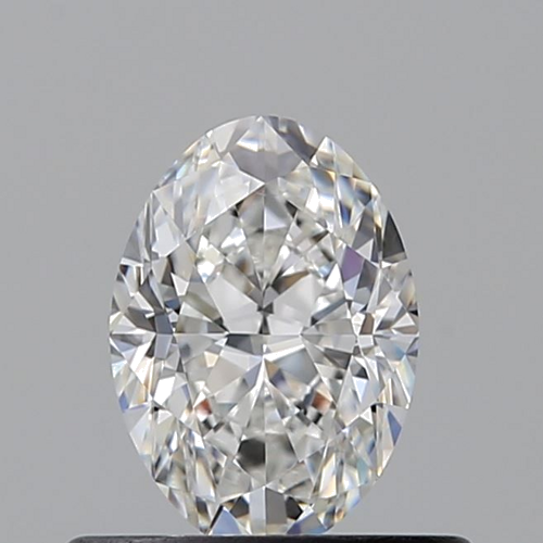 0.5 carat F-VS2 Natūralus Oval Deimantas (1)