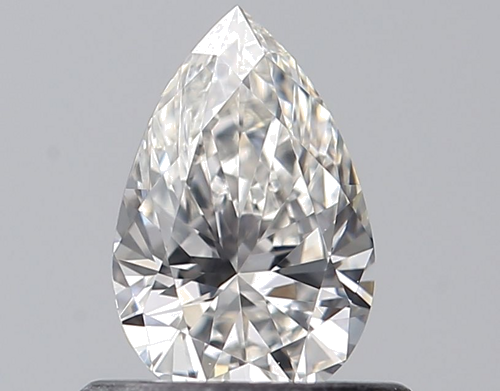 0.5 carat G-VS1 Natūralus Pear Deimantas (1)