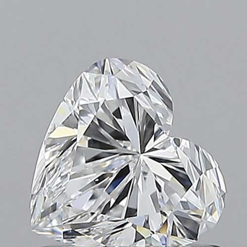 0.9 carat D-SI1 Natūralus Heart Deimantas (1)