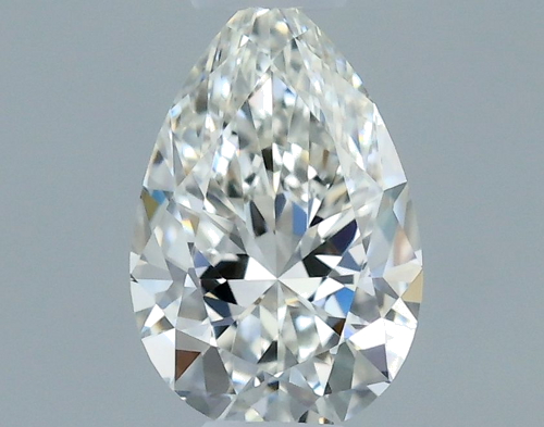 0.31 carat G-VVS2 Natūralus Pear Deimantas (1)