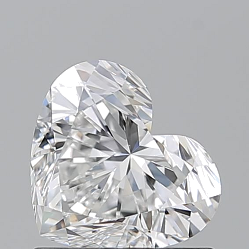 1.01 carat F-VS2 Natūralus Heart Deimantas (1)