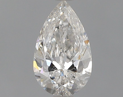 0.51 carat F-SI2 Natūralus Pear Deimantas (1)