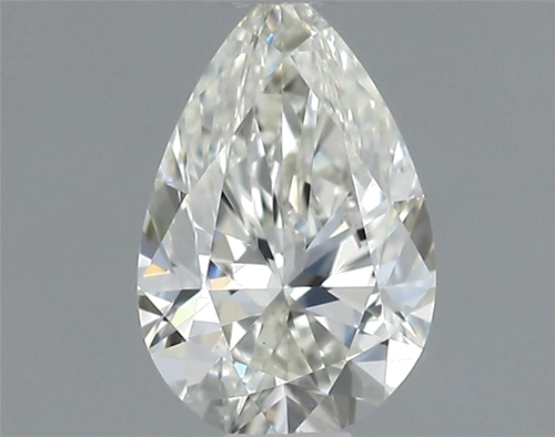 0.3 carat J-VS1 Natūralus Pear Deimantas (1)