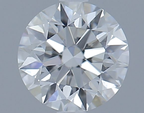 0.51 carat F-VVS2 Excellent cut Natūralus Round Deimantas (1)