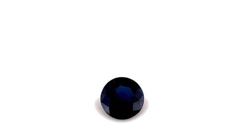 0.52 carat BLUE Round Safyras (1)