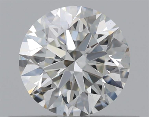 0.44 carat I-VS2 Excellent cut Natūralus Round Deimantas (1)