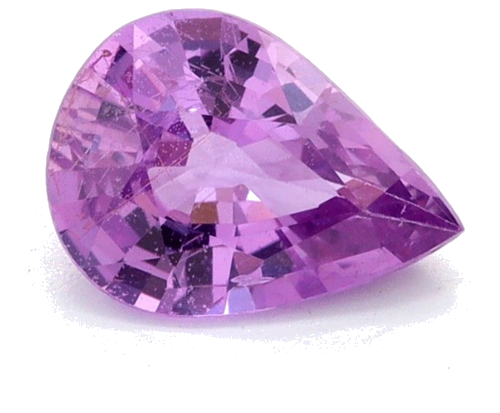0.68 carat PURPLE Pear Safyras (1)
