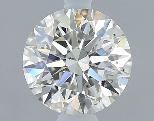 0.58 carat J-SI1 Excellent cut Natūralus Round Deimantas (1)