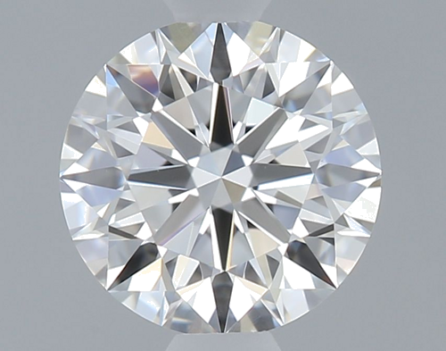 0.56 carat F-VVS2 Excellent cut Natūralus Round Deimantas (1)