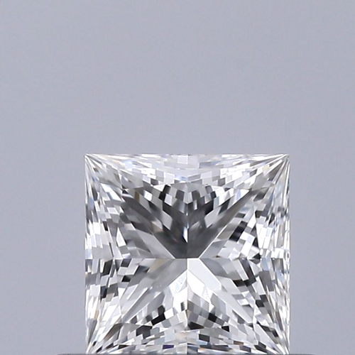0.52 carat D-VS1 Natūralus Princess Deimantas (1)