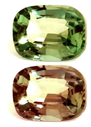 0.66 carat GREEN Cushion Alexandrite (1)