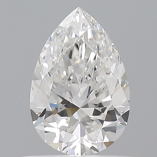 0.5 carat E-VS1 Natūralus Pear Deimantas (1)