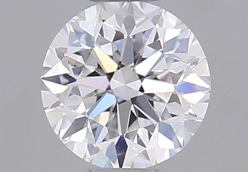 0.5 carat F-VVS1 Very Good cut Natūralus Round Deimantas (1)