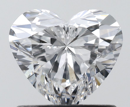 0.8 carat E-SI1 Natūralus Heart Deimantas (1)