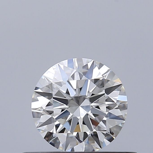 0.43 carat F-VVS1 Excellent cut Natūralus Round Deimantas (1)