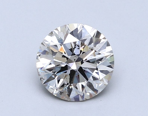 1.52 carat K-SI2 Very Good cut Natūralus Round Deimantas (1)