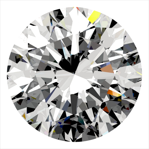 0.3 carat D-VVS1 Excellent cut Natūralus Round Deimantas (1)