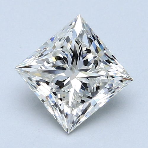 2.01 carat I-SI2 Natūralus Princess Deimantas (1)